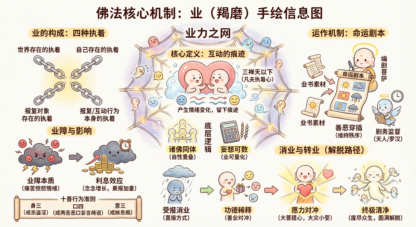 業(一) - 因果法則圖解